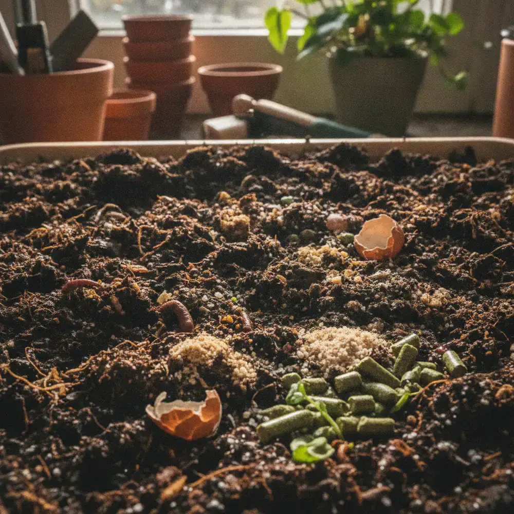 Organic soil and natural fertilizers